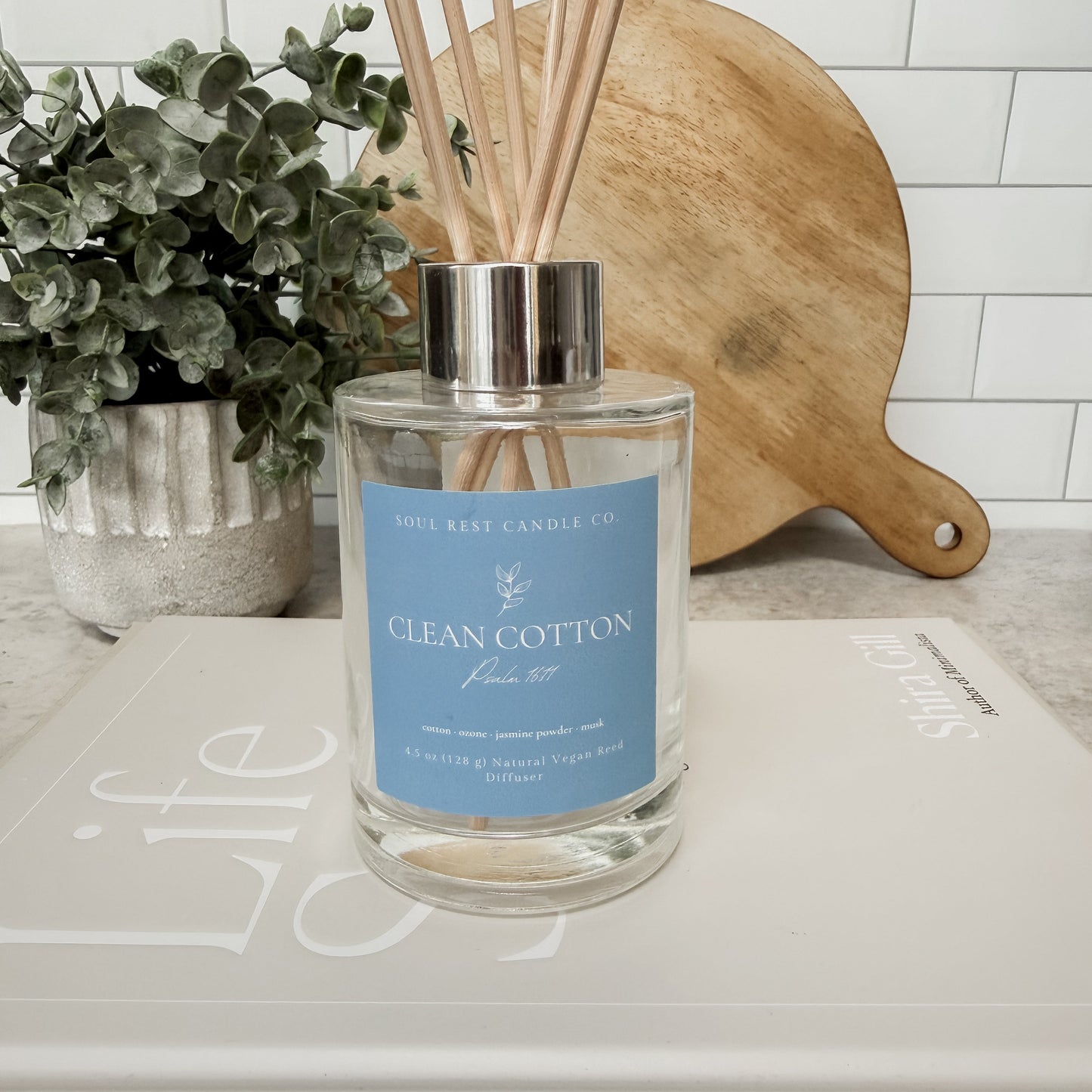 Clean Cotton • Fresh & Clean Reed Diffuser 4.5 oz