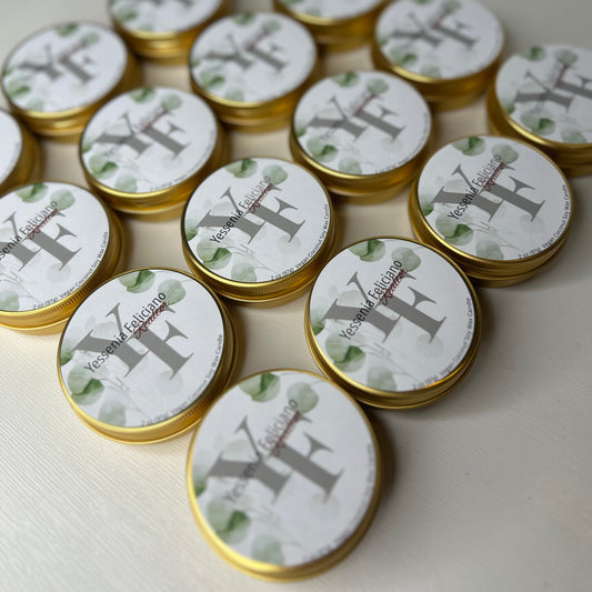Candle Favors Tins