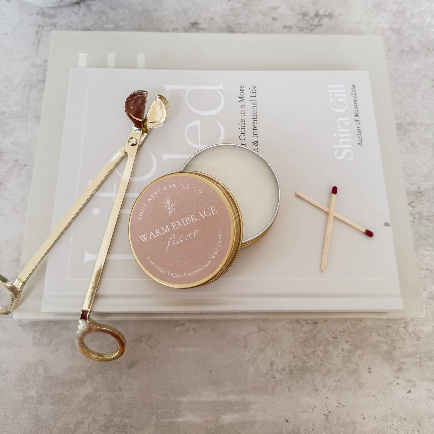 Spring 2oz Travel Tins Coconut Soy Wax Candle