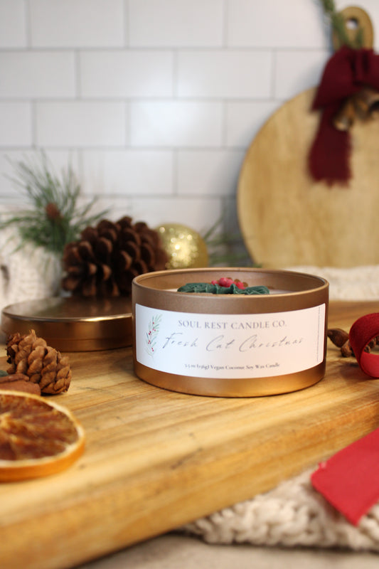 Fresh Cut Christmas 5.5oz Tin Candle