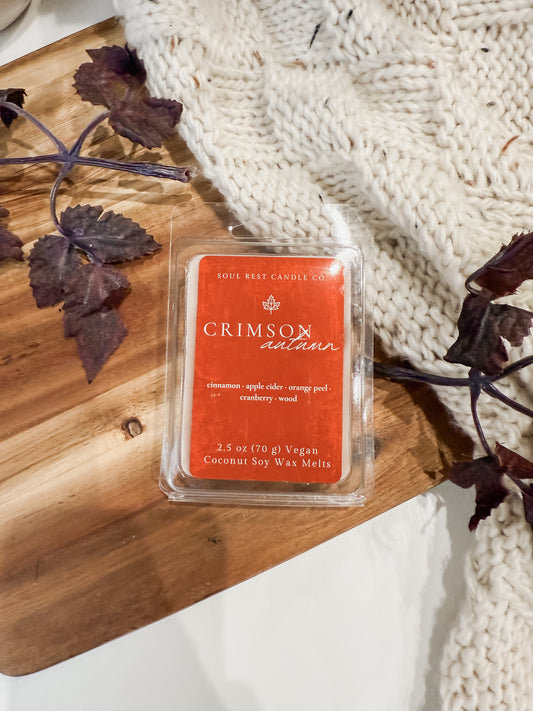 Crimson Autumn 2.5 oz Wax Melts
