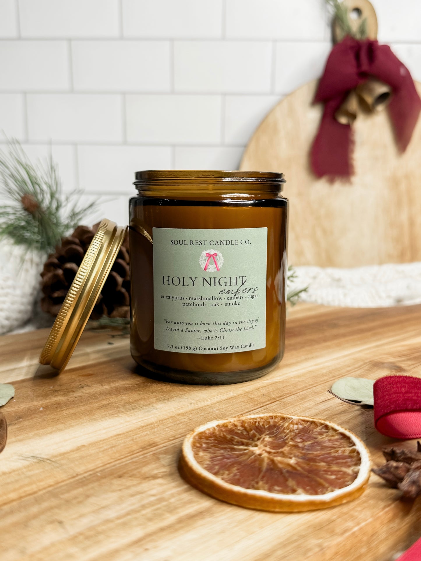 Holy Night Embers 7.5 oz Candle