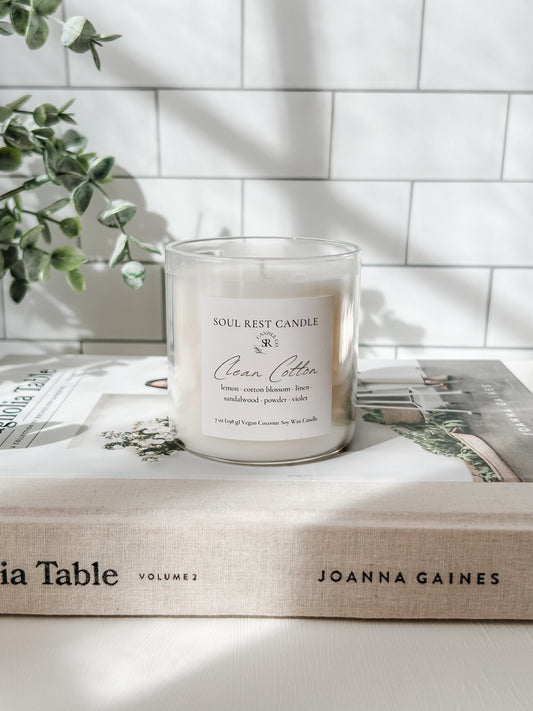Clean Cotton 7 oz Candle