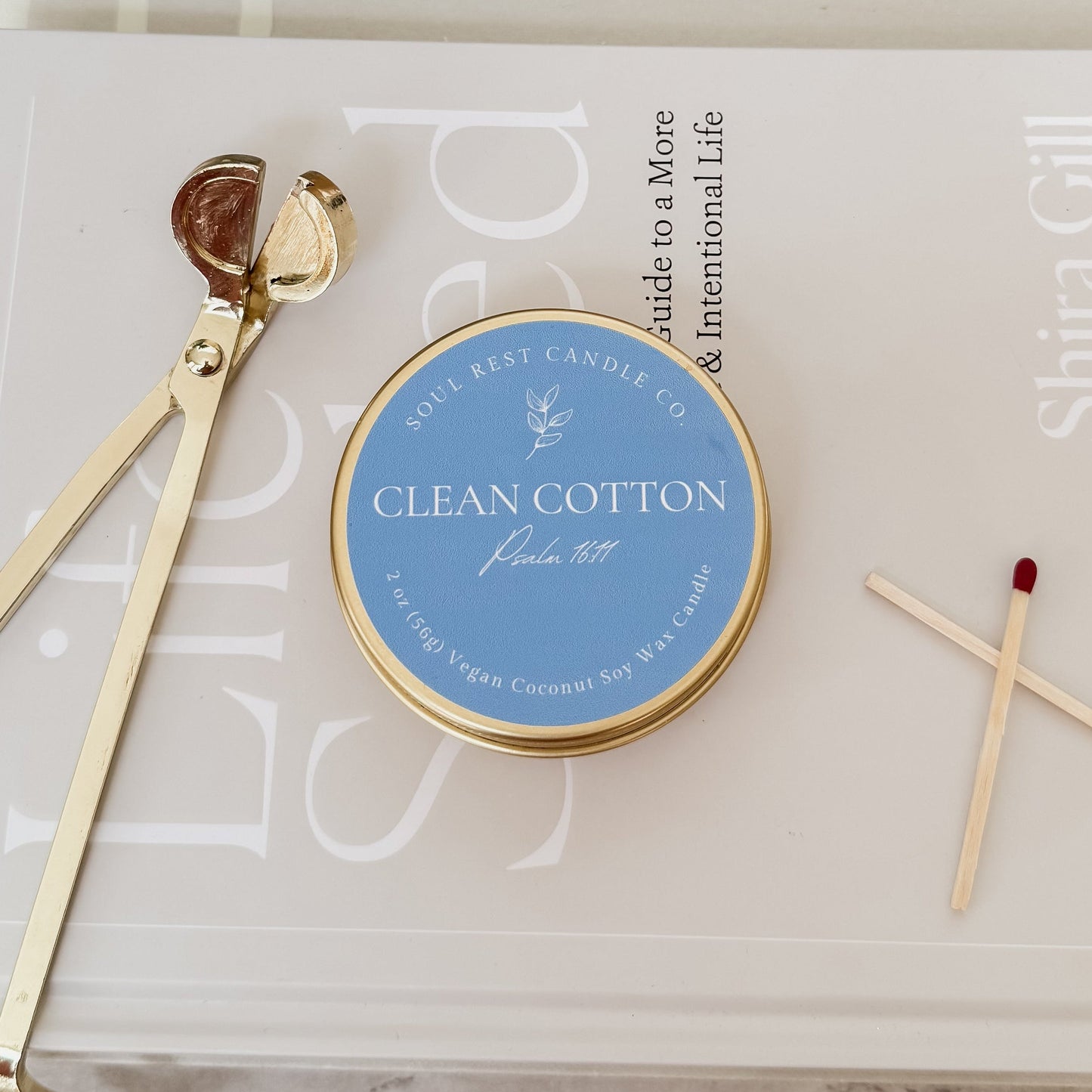 Spring 2oz Travel Tins Coconut Soy Wax Candle