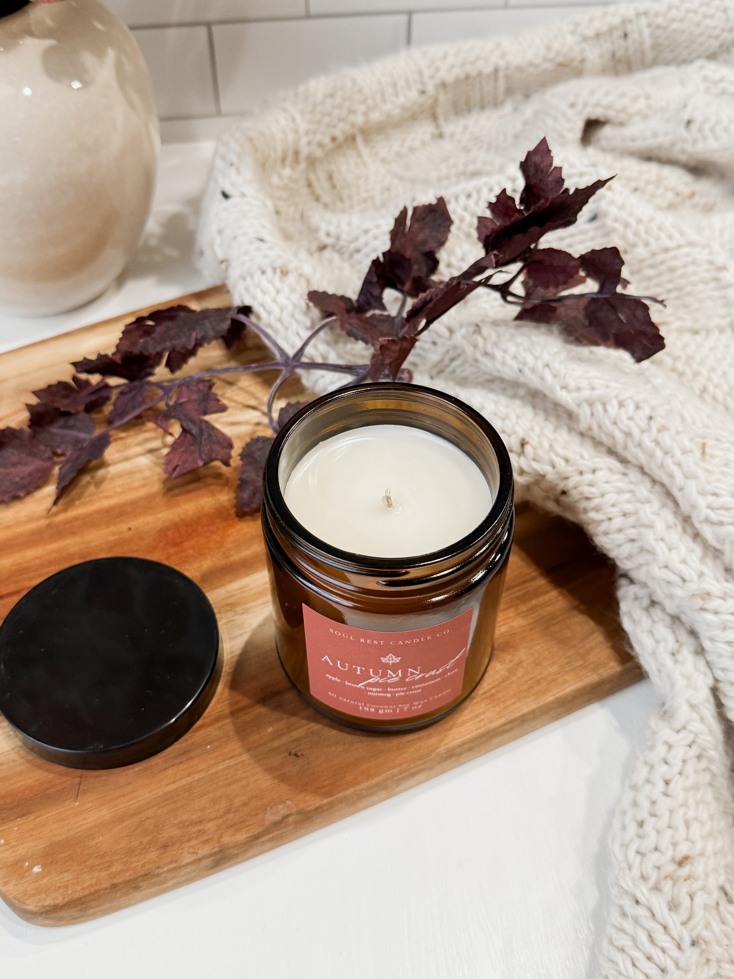 Autumn Pie Crust 9 oz Candle