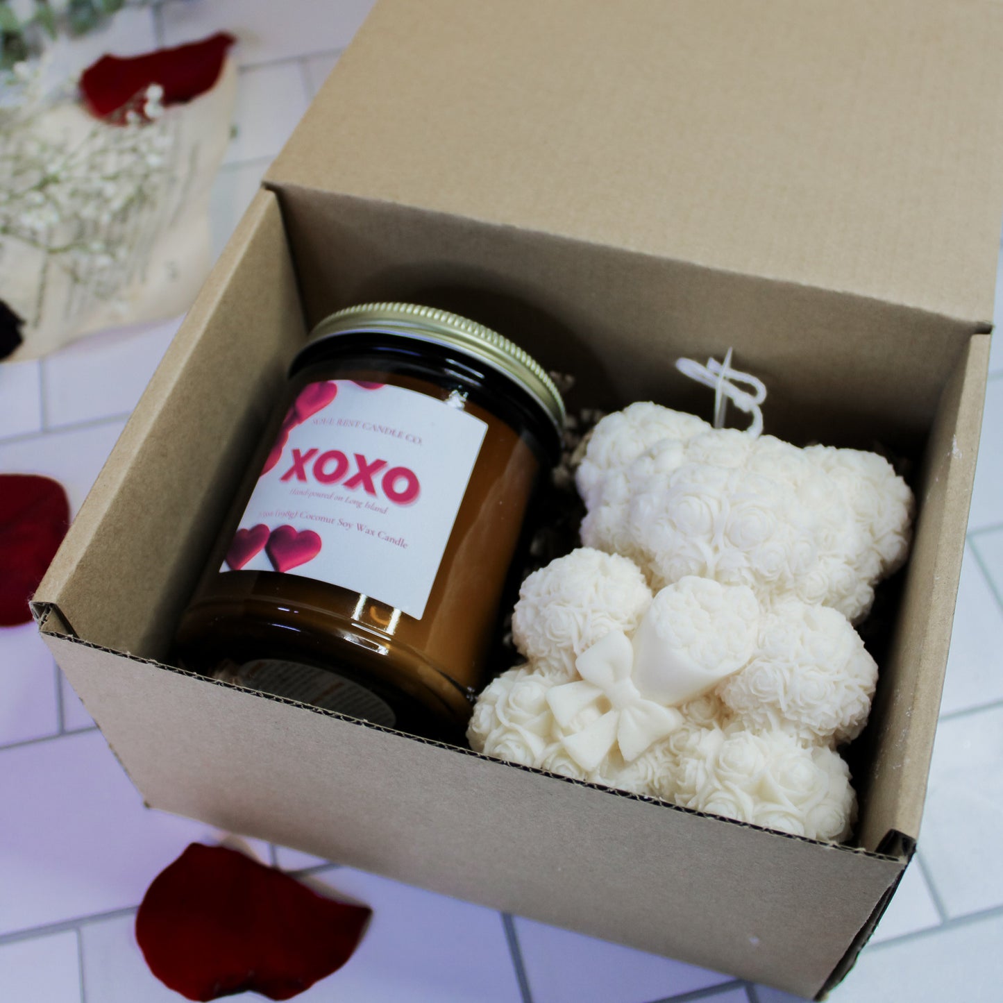 xoxo teddy gift set