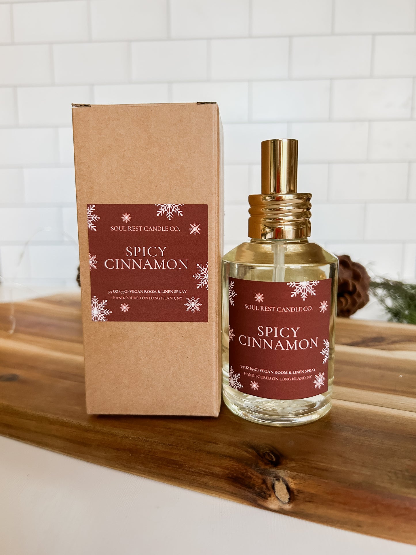 Christmas Collection Vegan Room + linen sprays 4oz