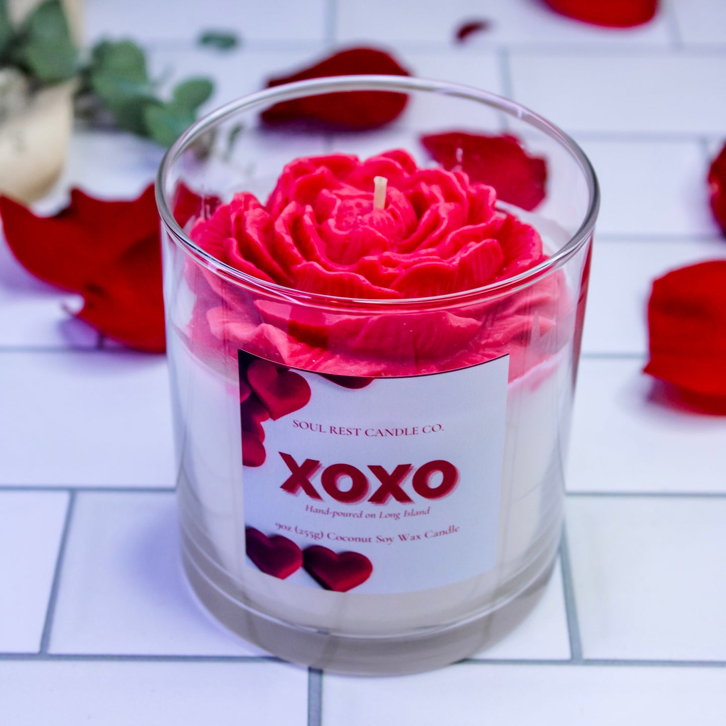 xoxo peony candle 9oz