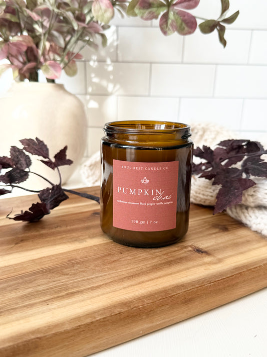 Pumpkin Chai 9 oz Candle