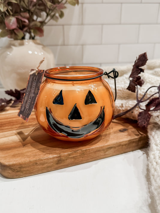 Jack-O-Lantern Pumpkin Candle 11 oz