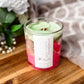 Strawberry Matcha Latte Candle | Sweet Matcha & Strawberries Cream Scented Candle 9oz