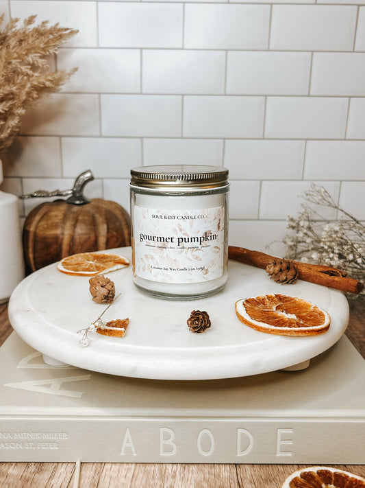 Gourmet Pumpkin 9 oz Candle