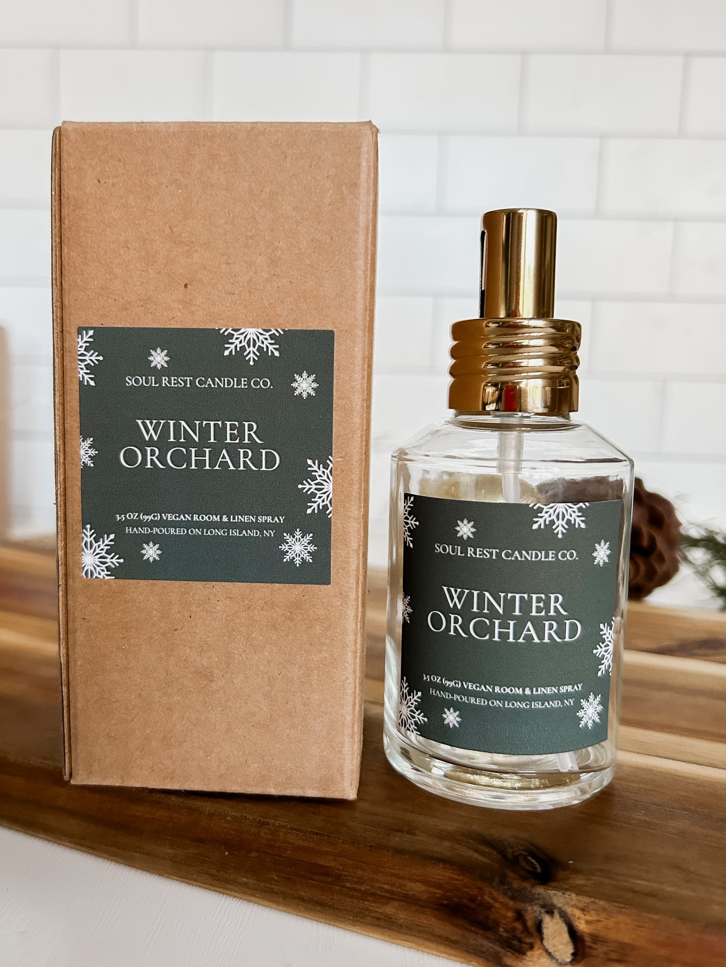 Christmas Collection Vegan Room + linen sprays 4oz