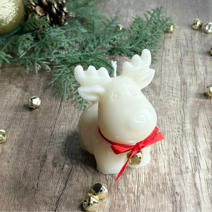 Chunky Reindeer Candle