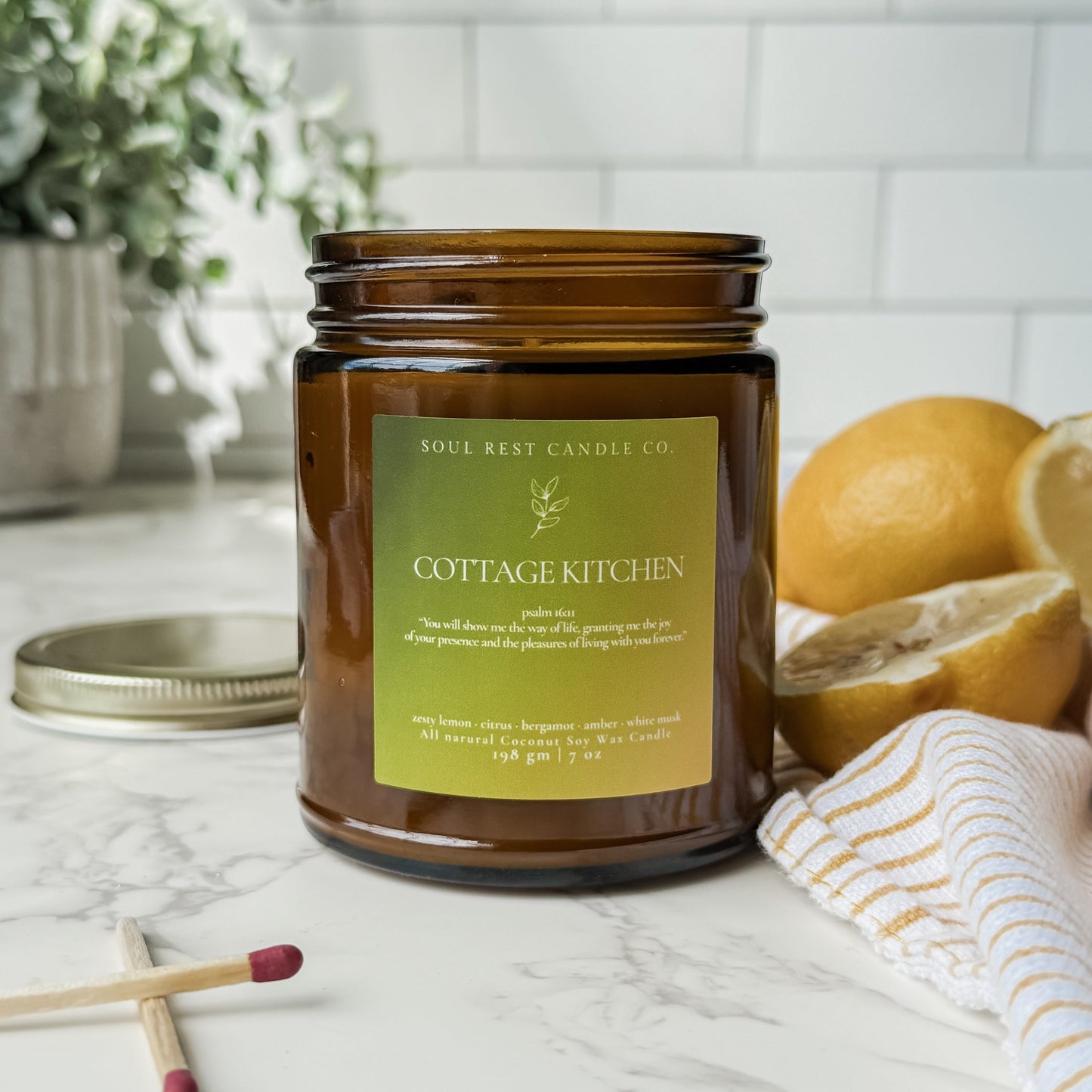 Cottage Kitchen 7 oz Coconut Soy Candle