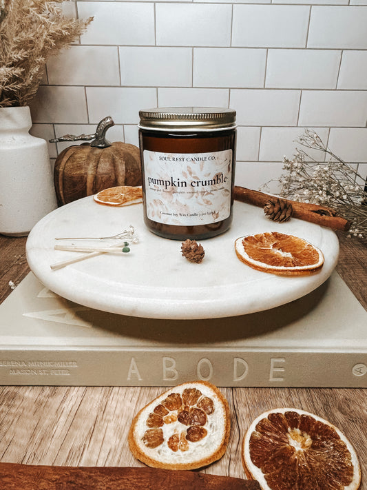 Pumpkin Crumble 9 oz Candle