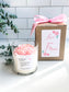 Dark Rose 9oz Flower Candle