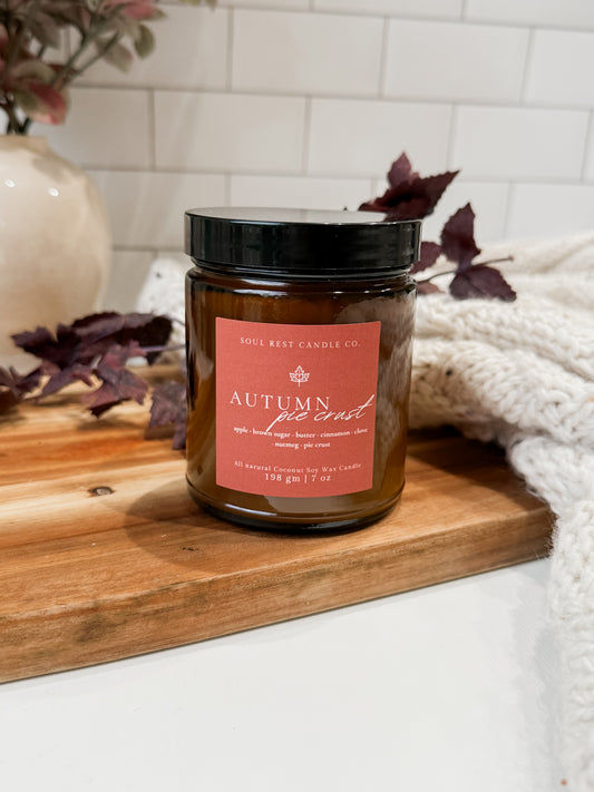 Autumn Pie Crust 9 oz Candle