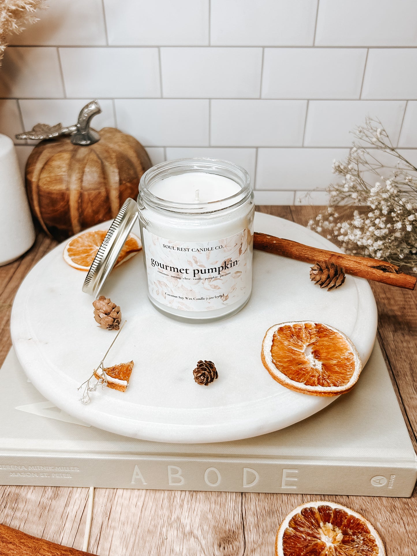 Gourmet Pumpkin 9 oz Candle