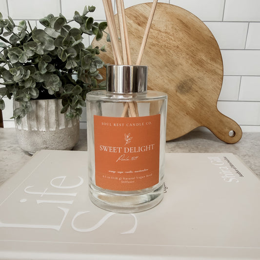 Sweet Delight • Orange Creamsicle Reed Diffuser 4.5 oz