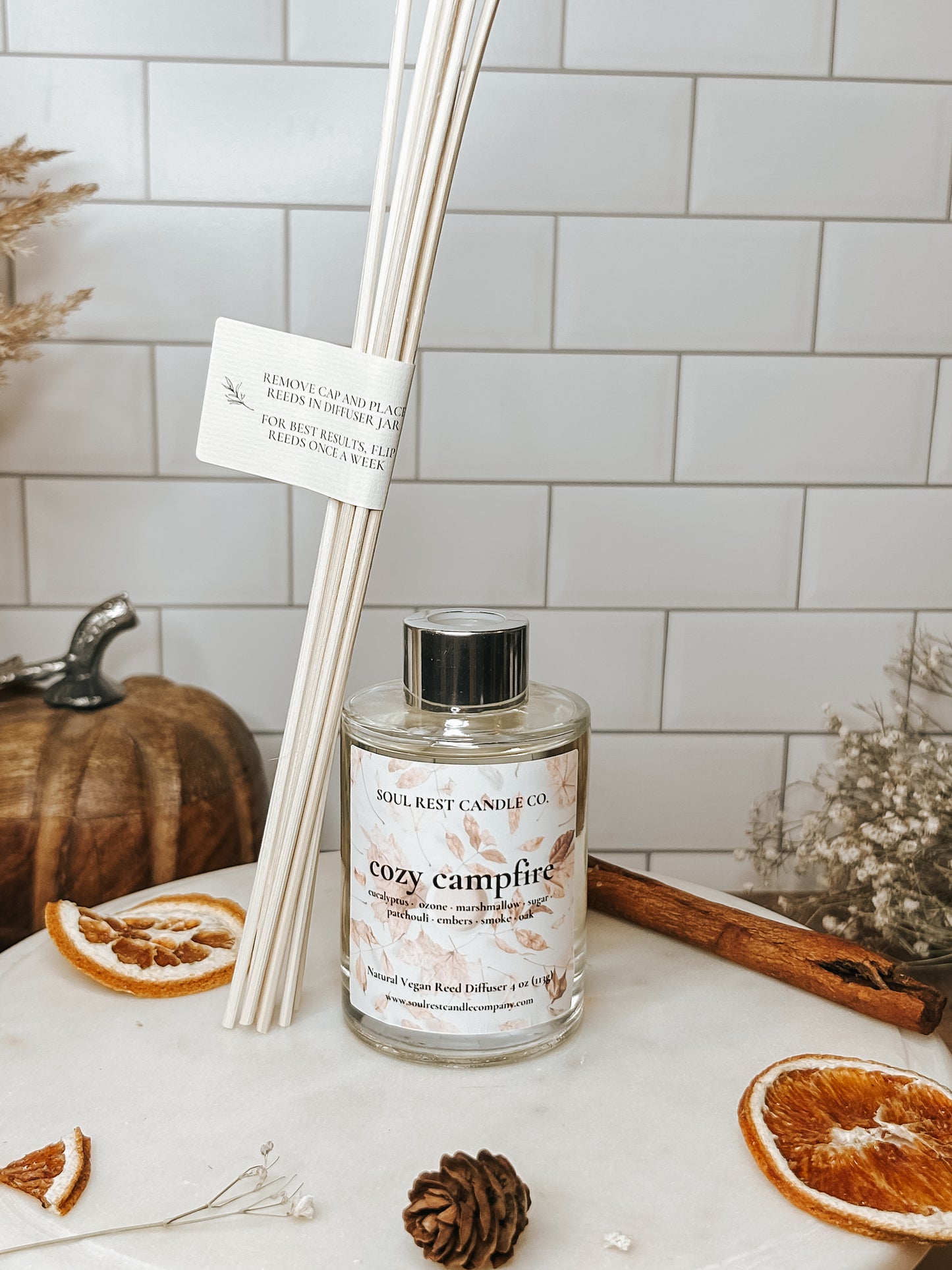 Cozy Campfire Reed Diffuser 4oz