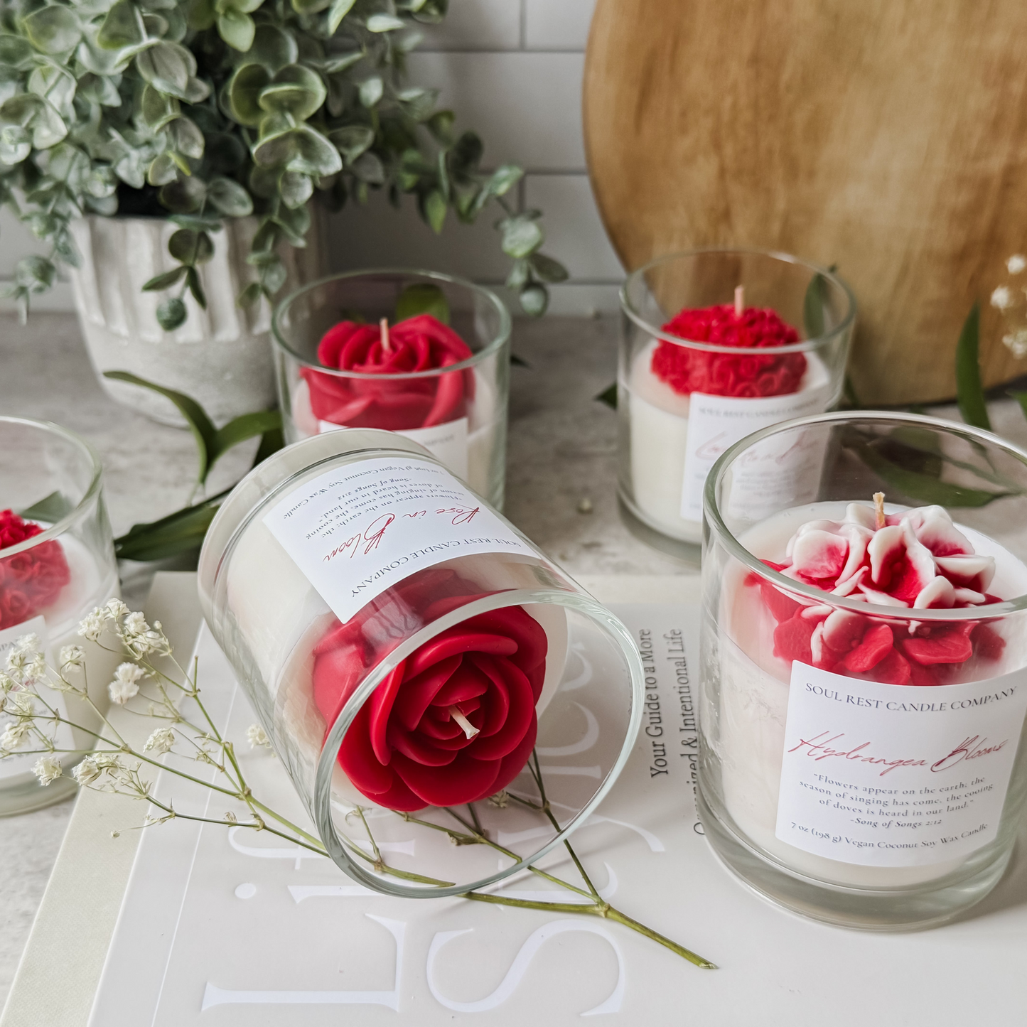 Hydrangea Blooms 🌸 7 oz Candle