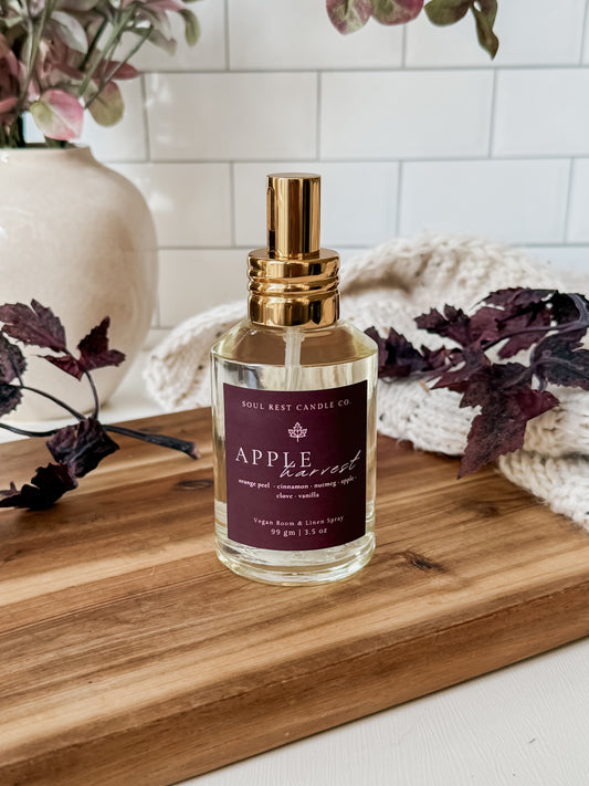 Apple Harvest Vegan Room + linen spray 3.5 oz
