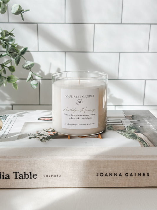 Nostalgic Mornings 7 oz Candle (fruit loops-type)