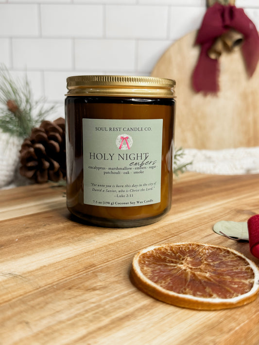 Holy Night Embers 7.5 oz Candle
