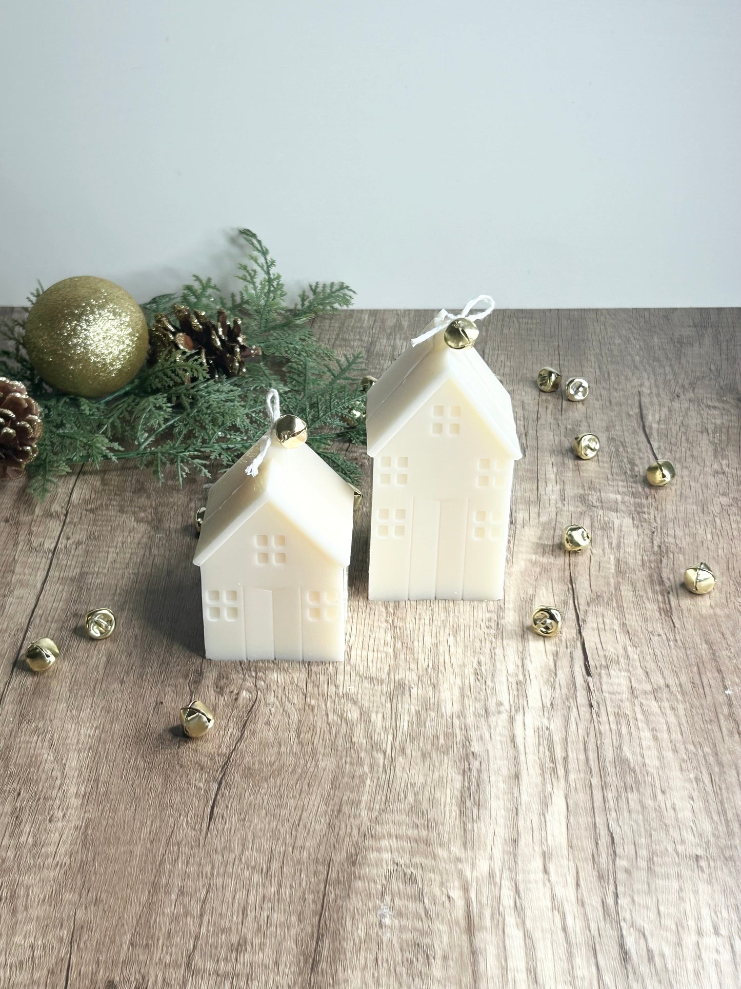 Gingerbread House Candles