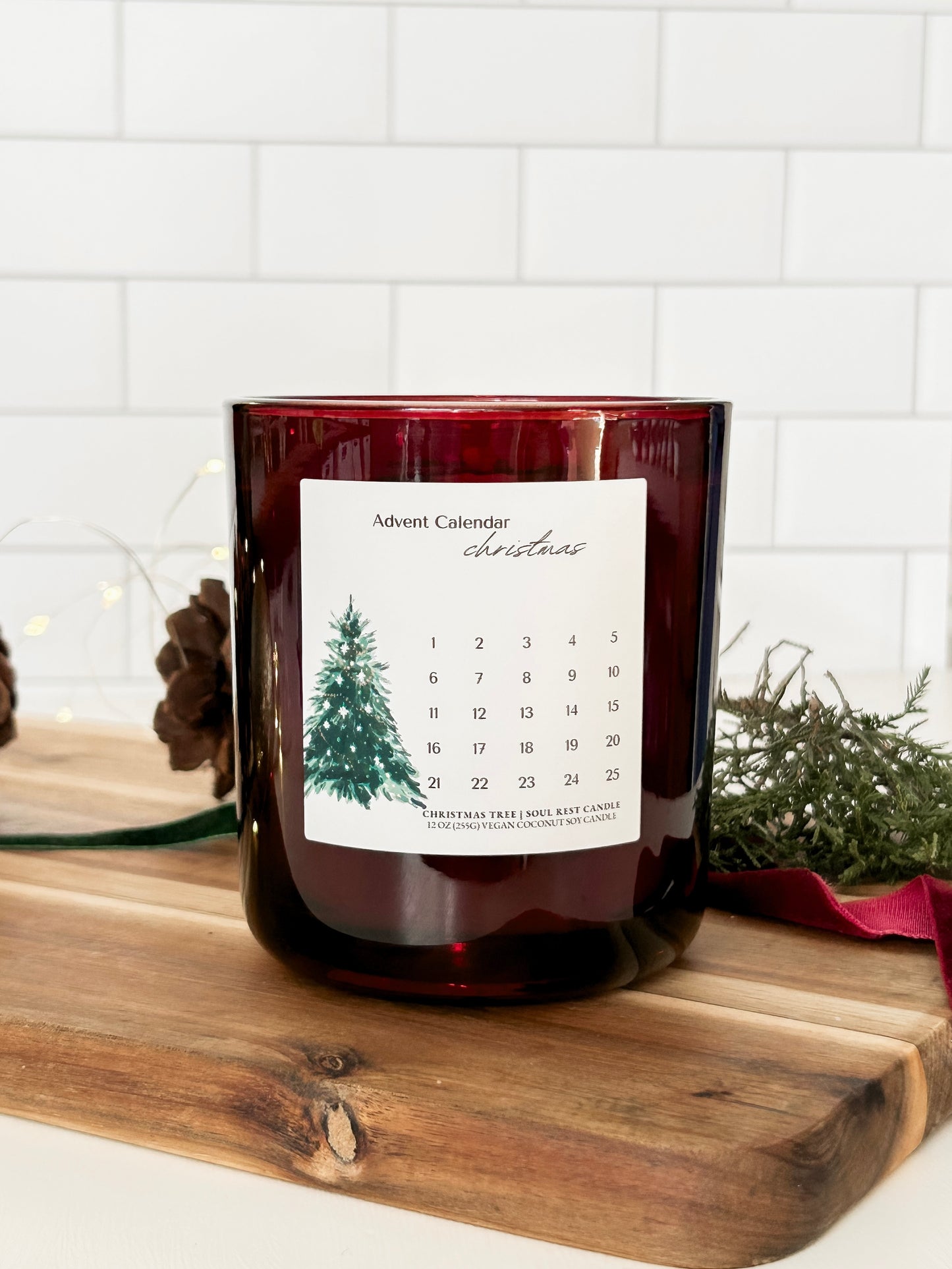 2024 Advent Calendar 12oz Candle