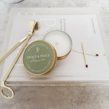 Spring 2oz Travel Tins Coconut Soy Wax Candle