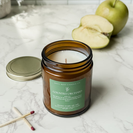Country Orchard 7 oz Coconut Soy Candle