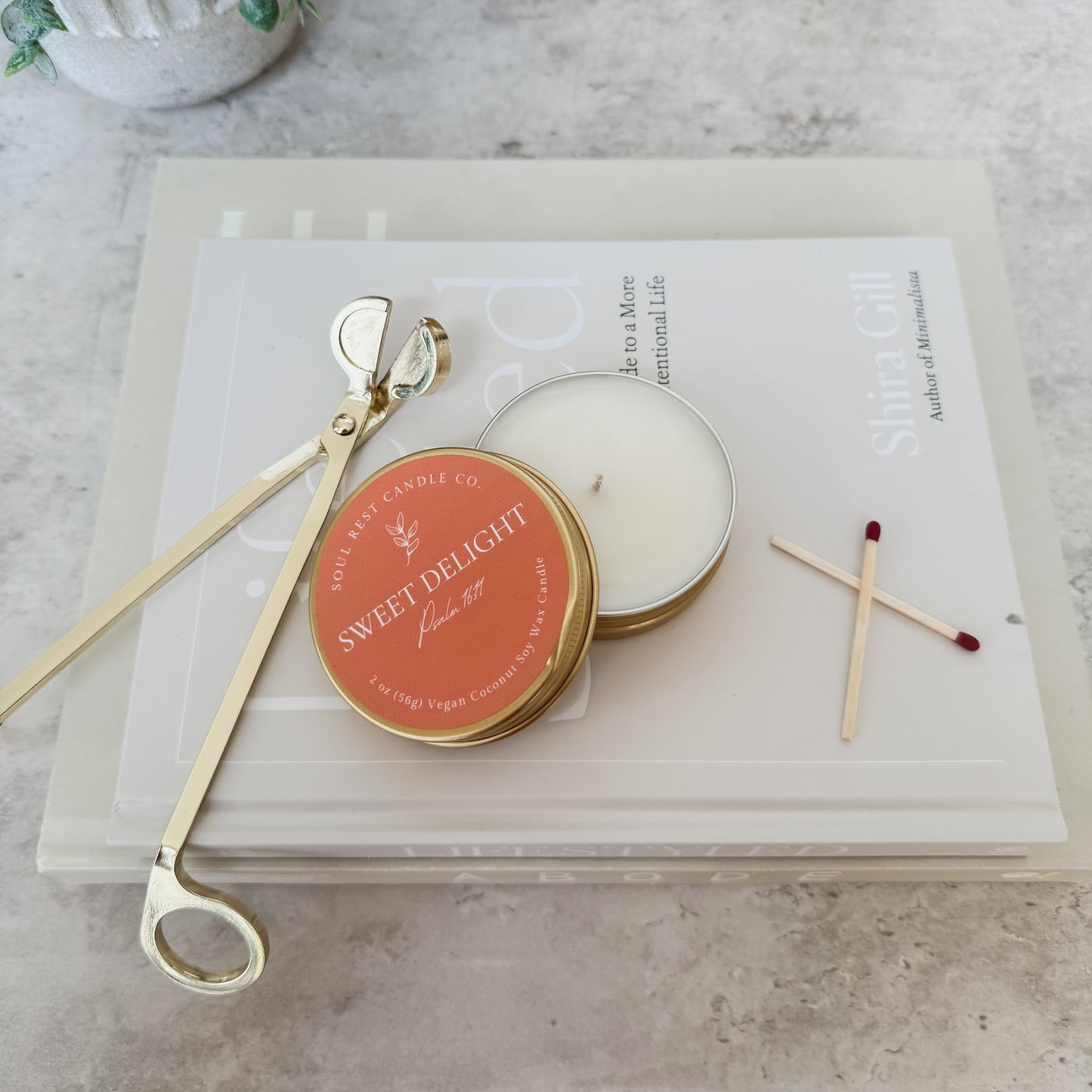 Spring 2oz Travel Tins Coconut Soy Wax Candle