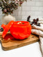 Orange Pumpkin Jar 14 oz Double-Wick Candle