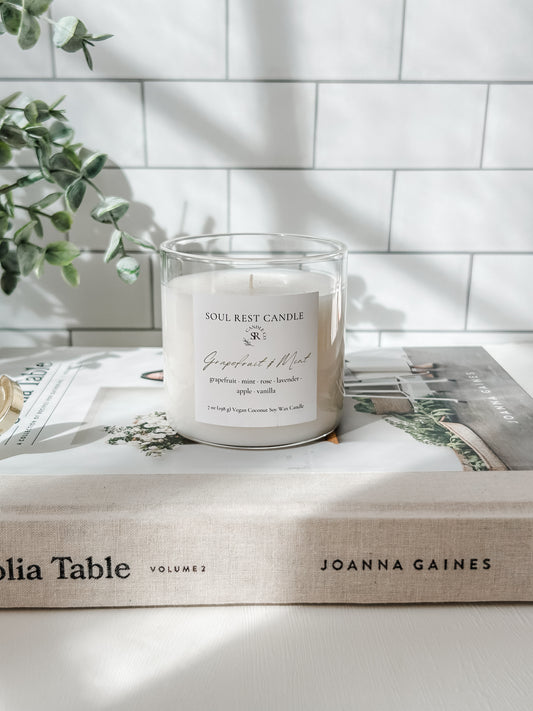 Grapefruit & Mint 7 oz Candle