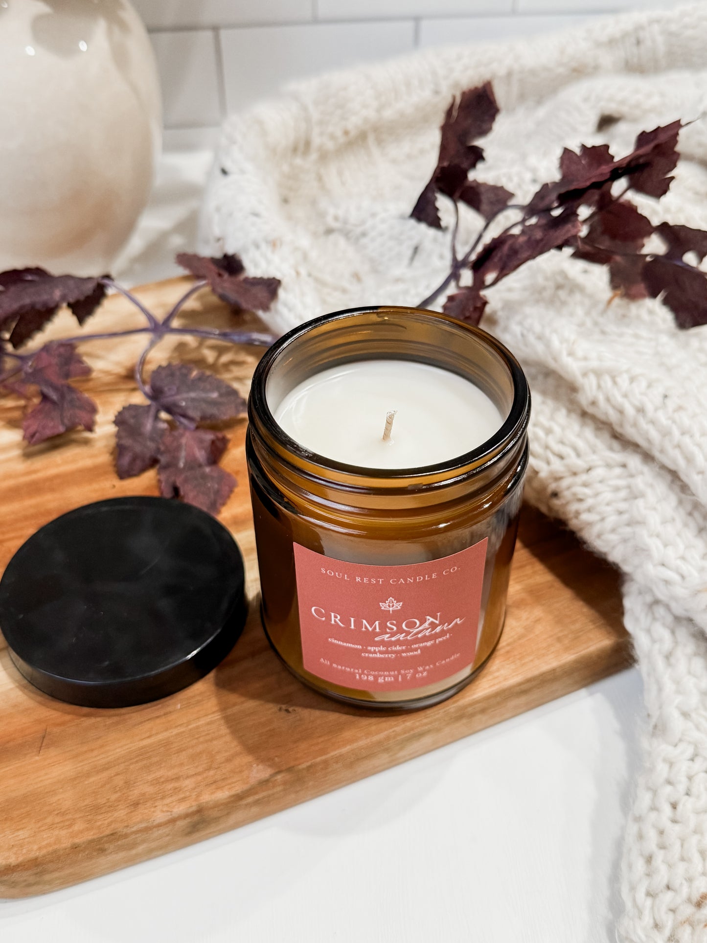 Crimson Autumn 9 oz Candle