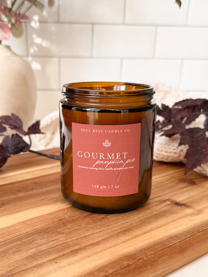 Gourmet Pumpkin Pie 9 oz Candle
