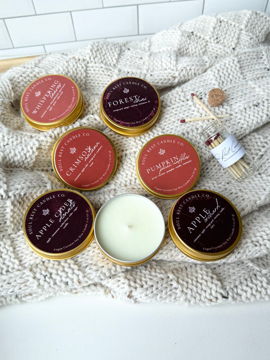 Fall Collection Discovery Kit 6-2oz Tins