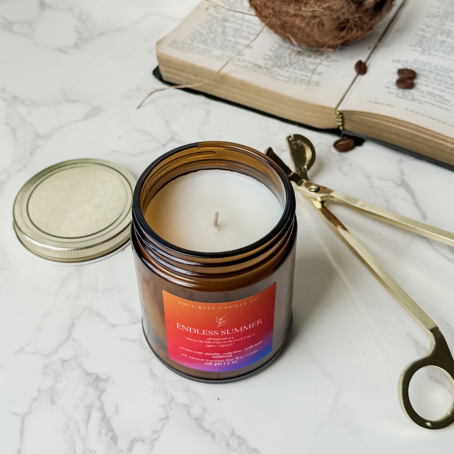 Endless Summer 7 oz Coconut Soy Candle