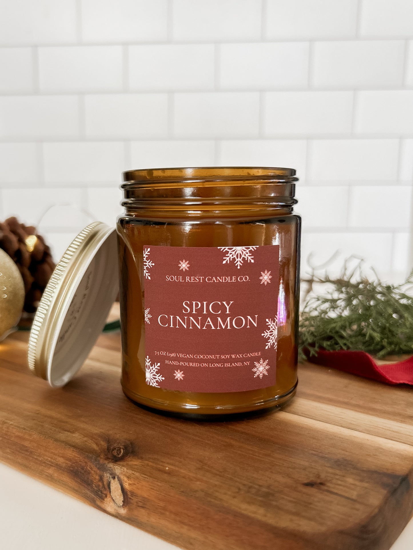 Spicy Cinnamon 7.5 oz Candle