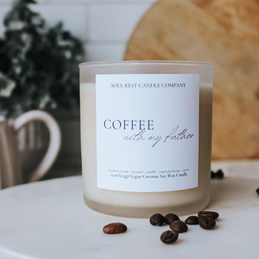 Coffee with my Father 9oz candle