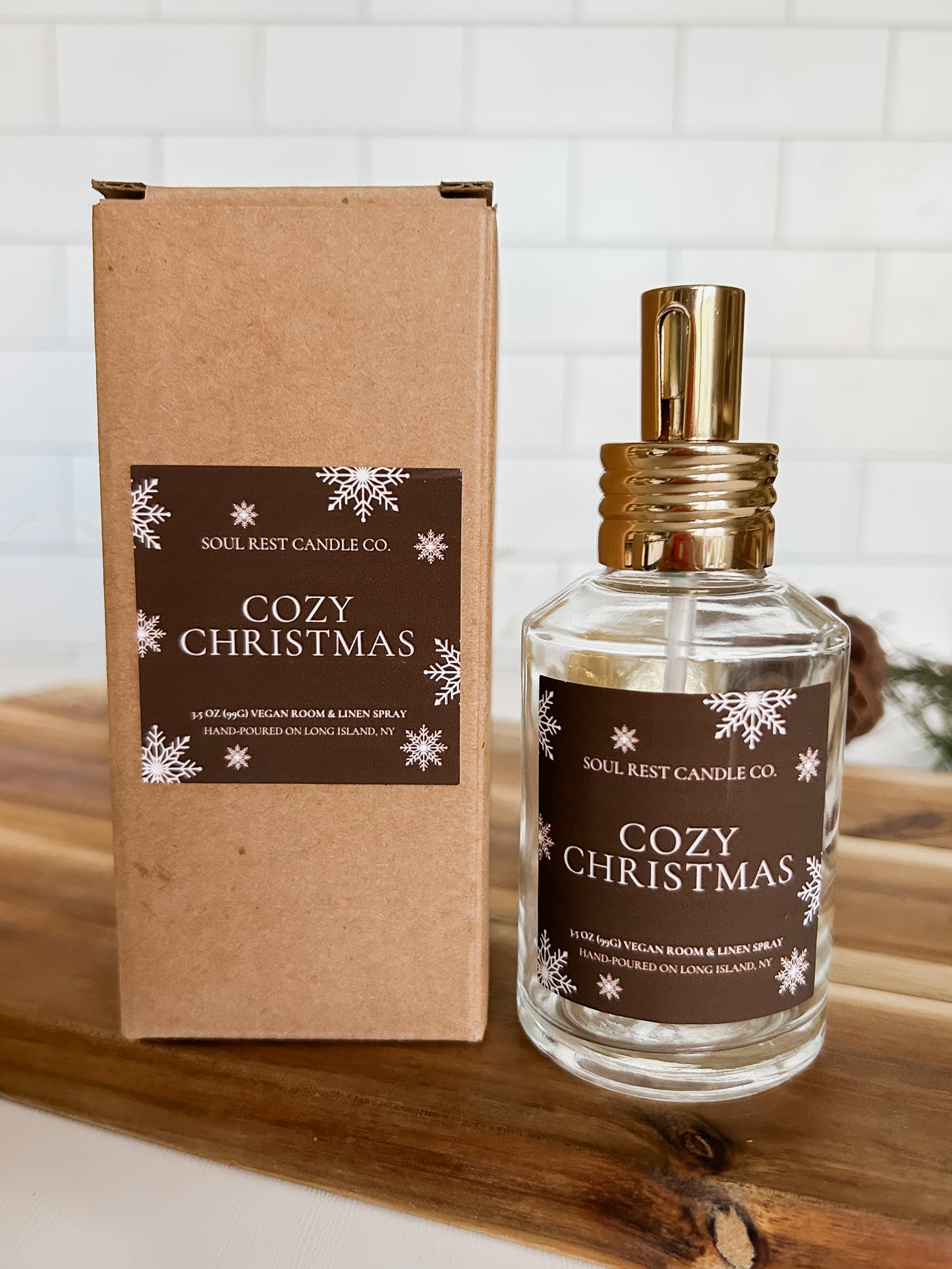 Christmas Collection Vegan Room + linen sprays 4oz