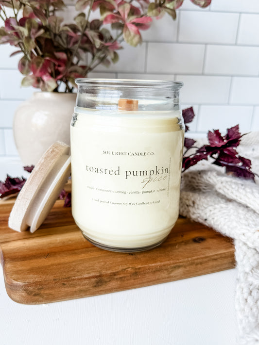 Toasted Pumpkin Spice 18 oz Candle