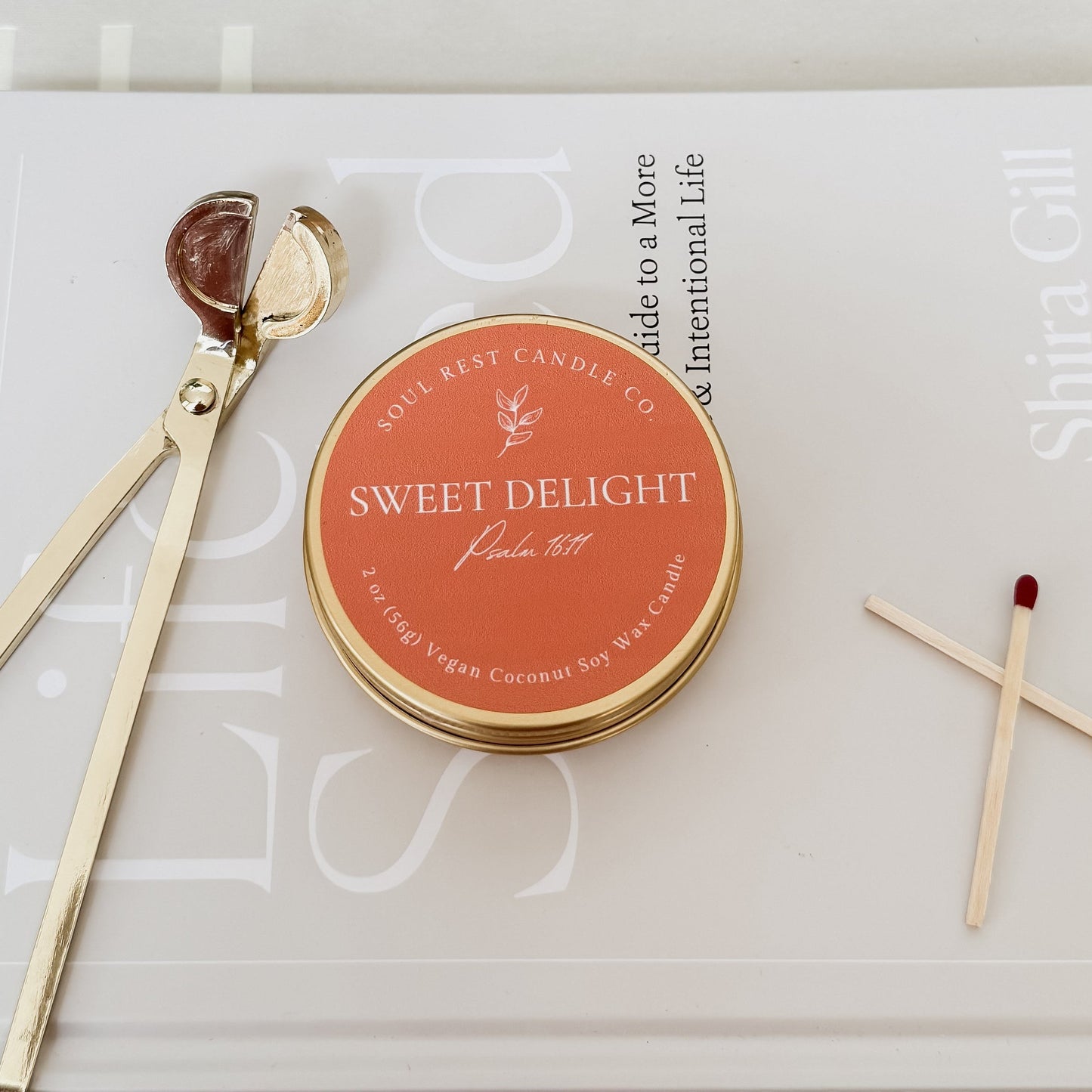 Spring 2oz Travel Tins Coconut Soy Wax Candle