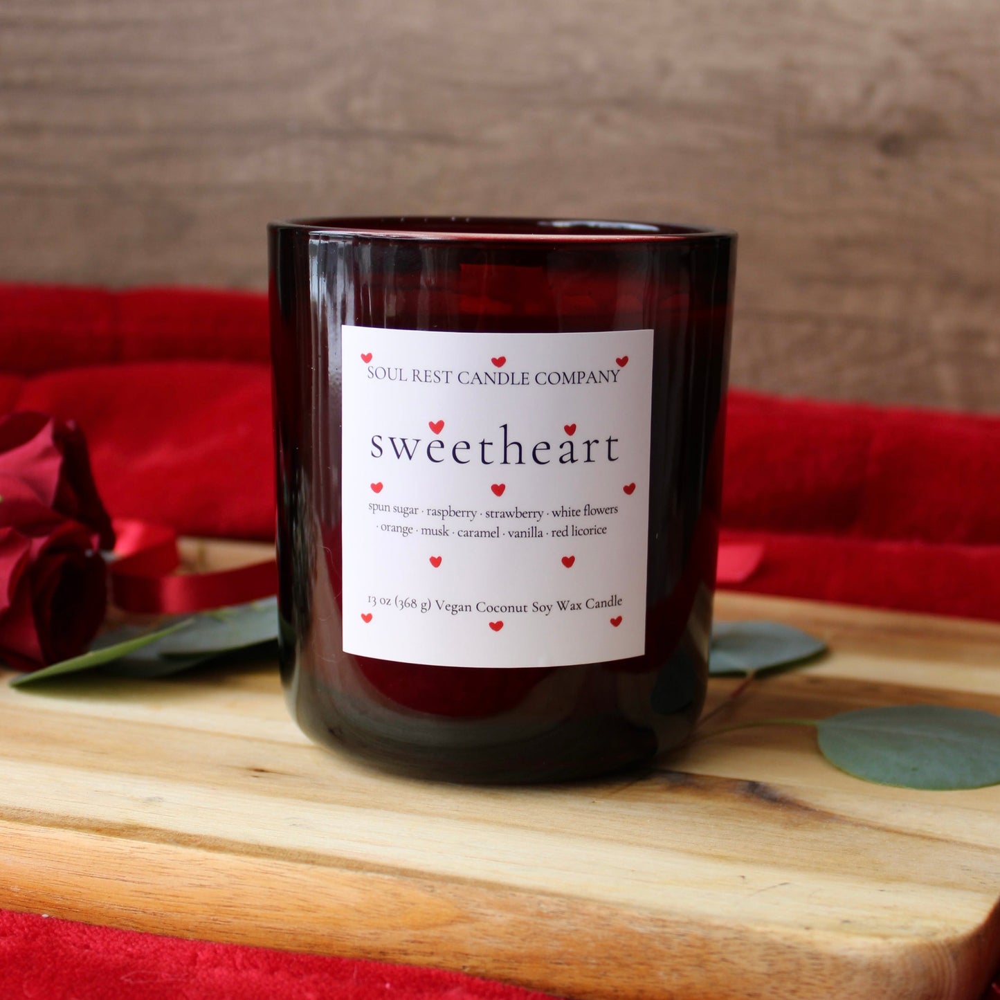 Sweetheart 13 oz Wood Wick Candle