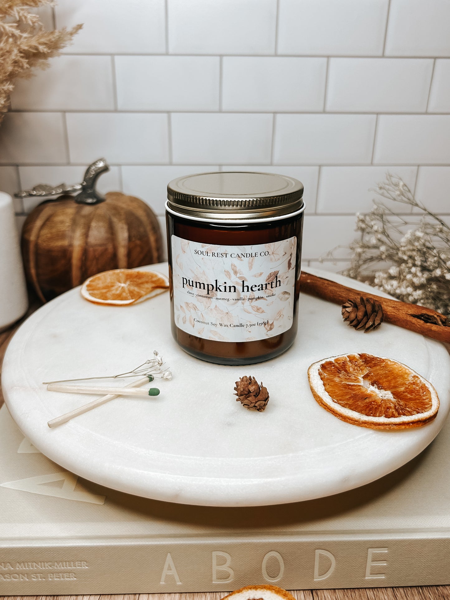 Pumpkin Hearth 9 oz Candle