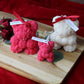 Rose Bear with Heart Teddy Bear Candle