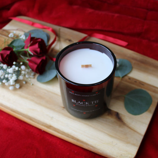 Black Tie 13 oz Wood Wick Candle