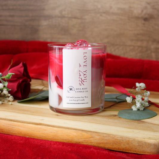 Love You A Latte Candle 9oz